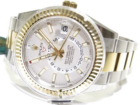 sky dweller rolex white dial|rolex sky dweller 42mm.